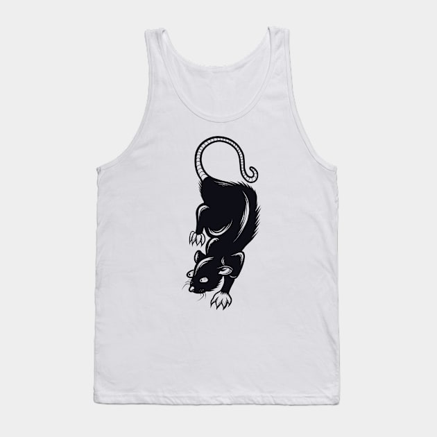 Mouse Tank Top by Adorline